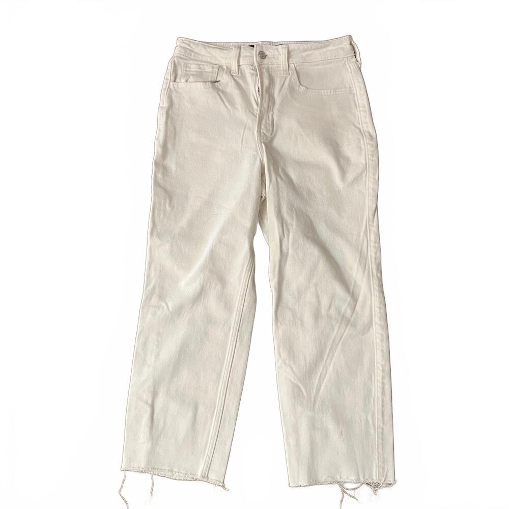 Hollister, W27 L25, White, Women's Pants